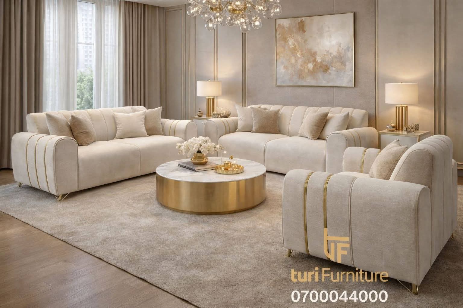 Kipepeo Contour Sofa Set